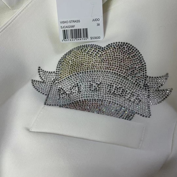 NWT Zadig Voltaire Visko Strass Embellished Blazer - Picture 10 of 10